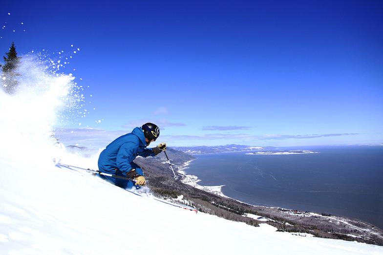 Le Massif de Charlevoix snow