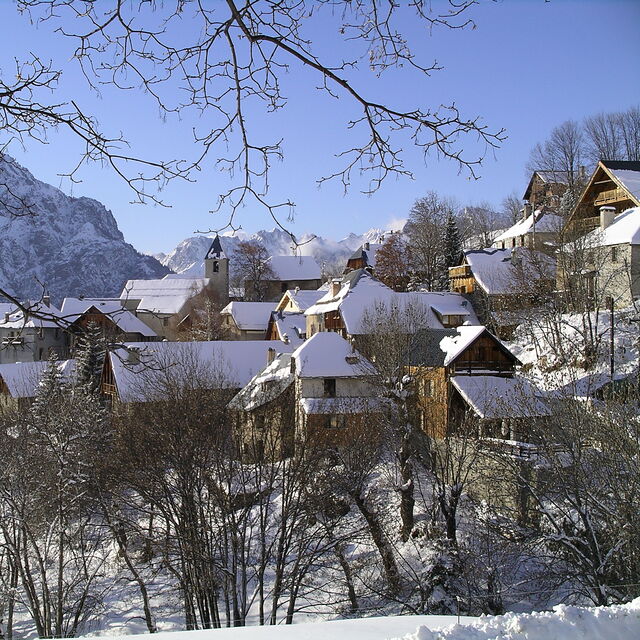 Picturesque old village of Villard Reculas, Villard-Reculas