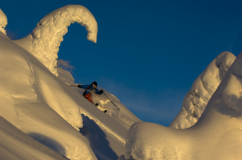 Powder Turns, Red Mountain Resort