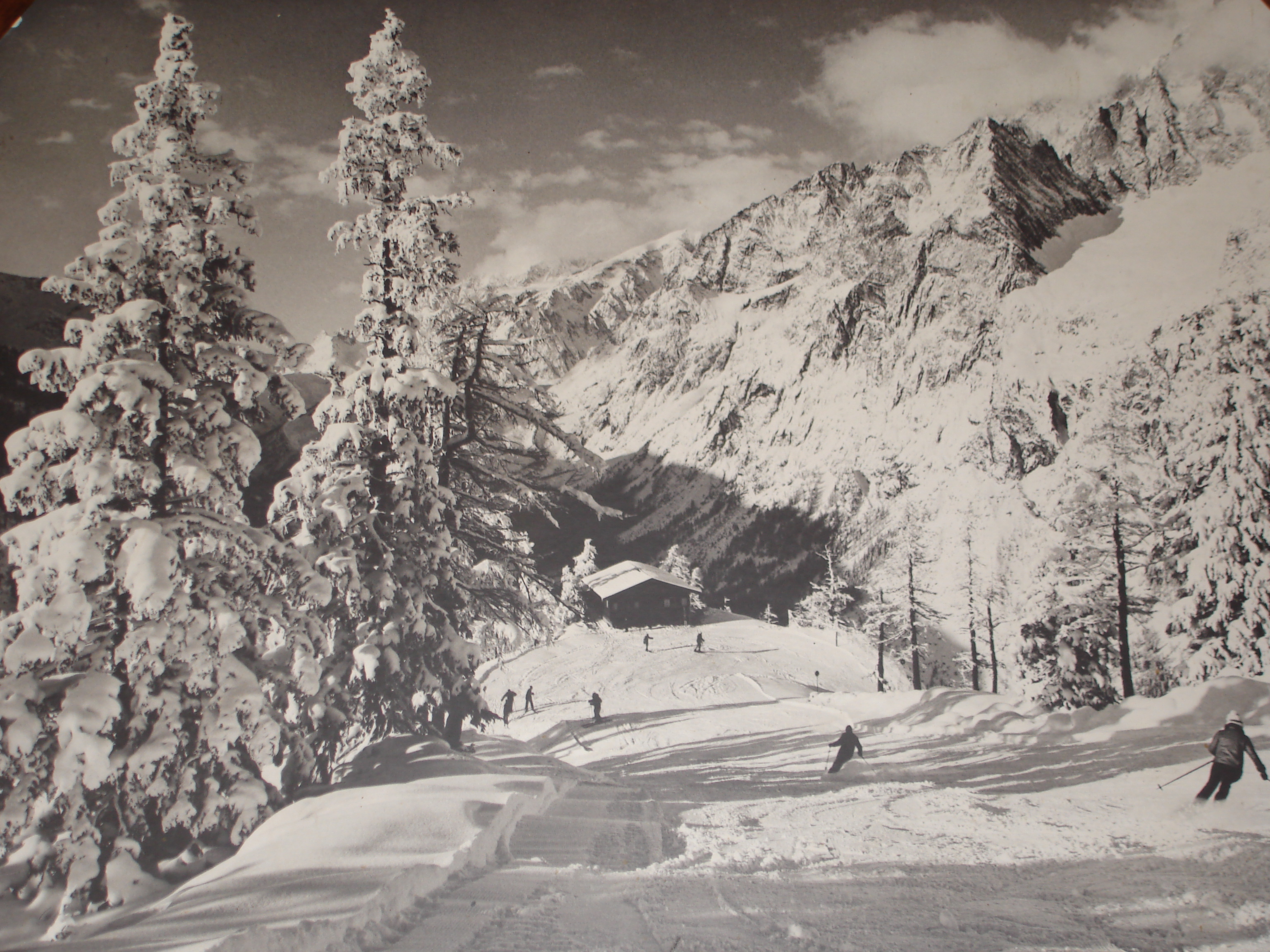 1970's Skiing Scene, Courmayeur