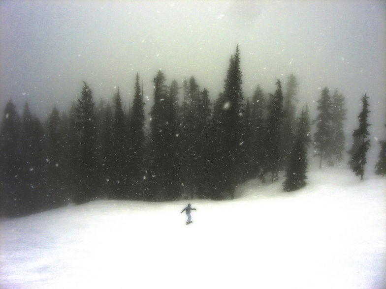 Whatever the weather... Ride, Whistler Blackcomb