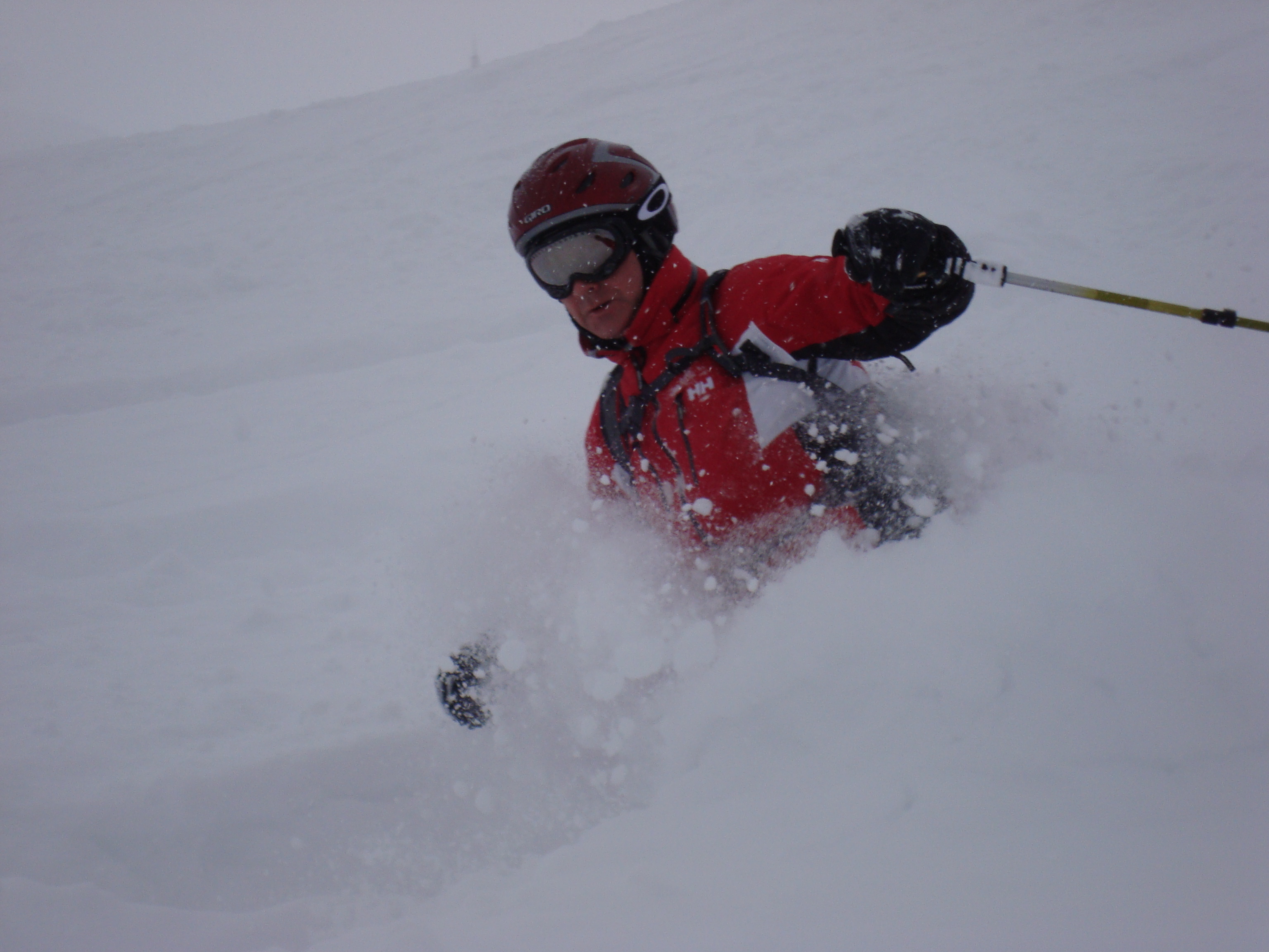 Godrfey in Deep davos powder