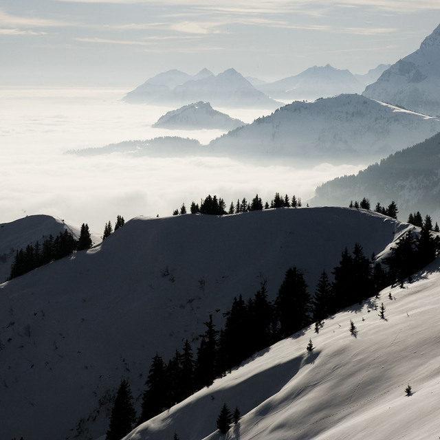 Telesiege in La Giettaz