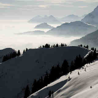 Telesiege in La Giettaz