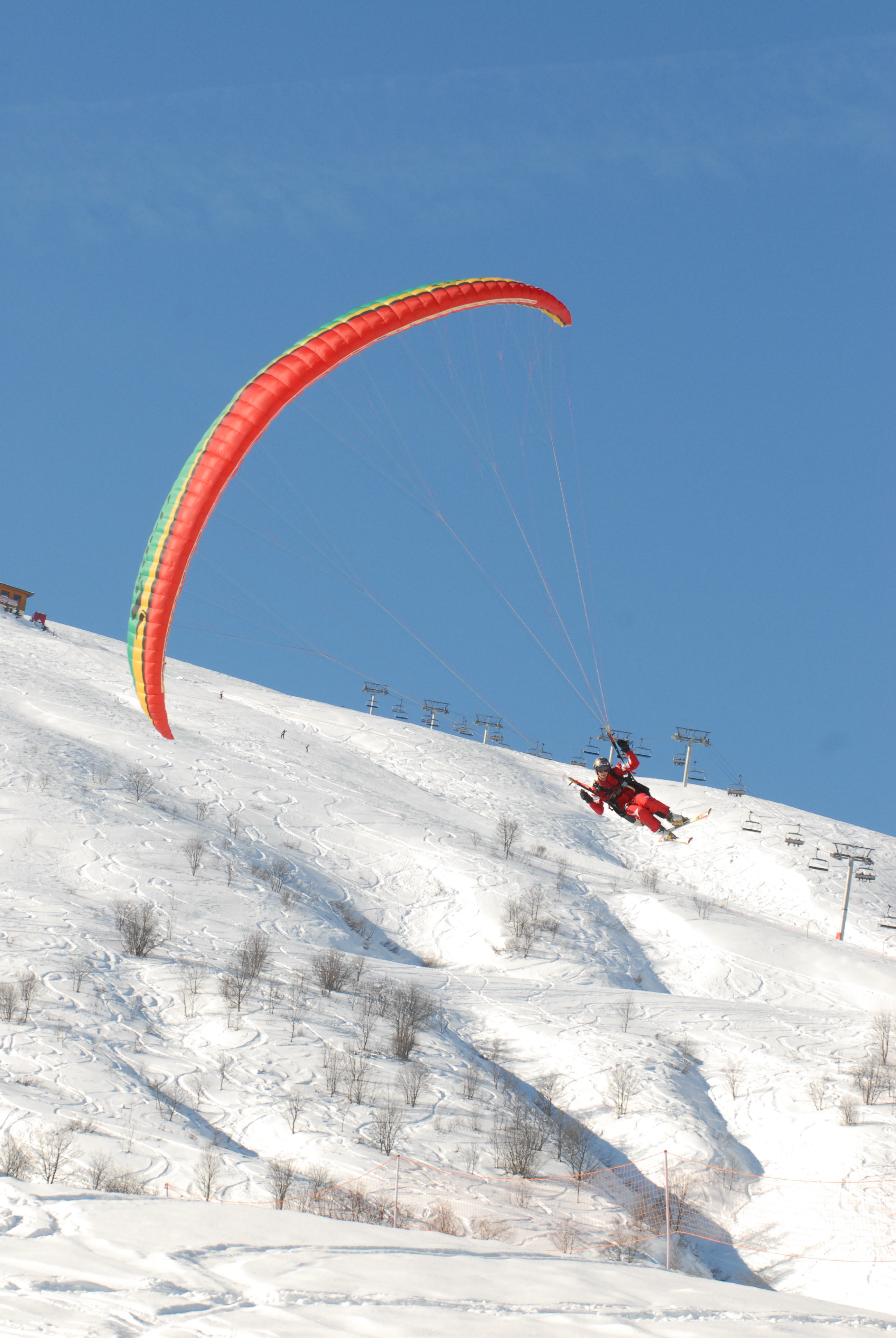 parapente au Corbier les sybelles, Le Corbier (Les Sybelles)