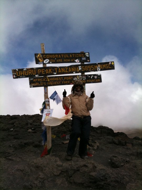 Allison Dingle, Mount Kilimanjaro