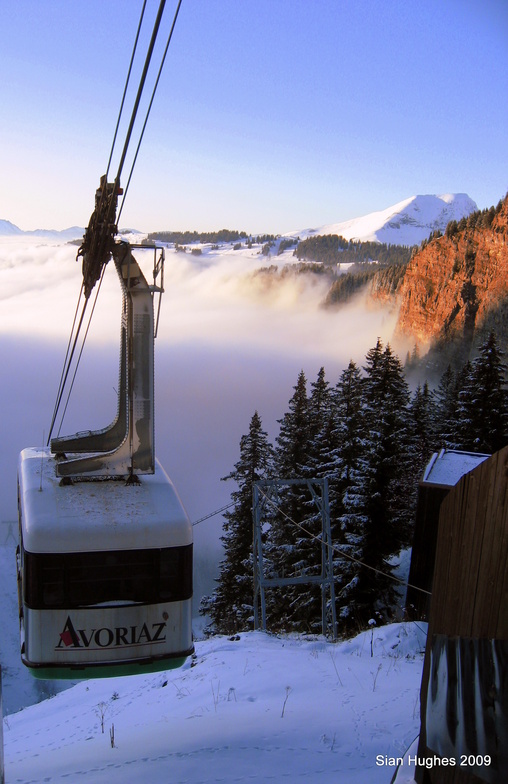 Prodains telepherique, Avoriaz