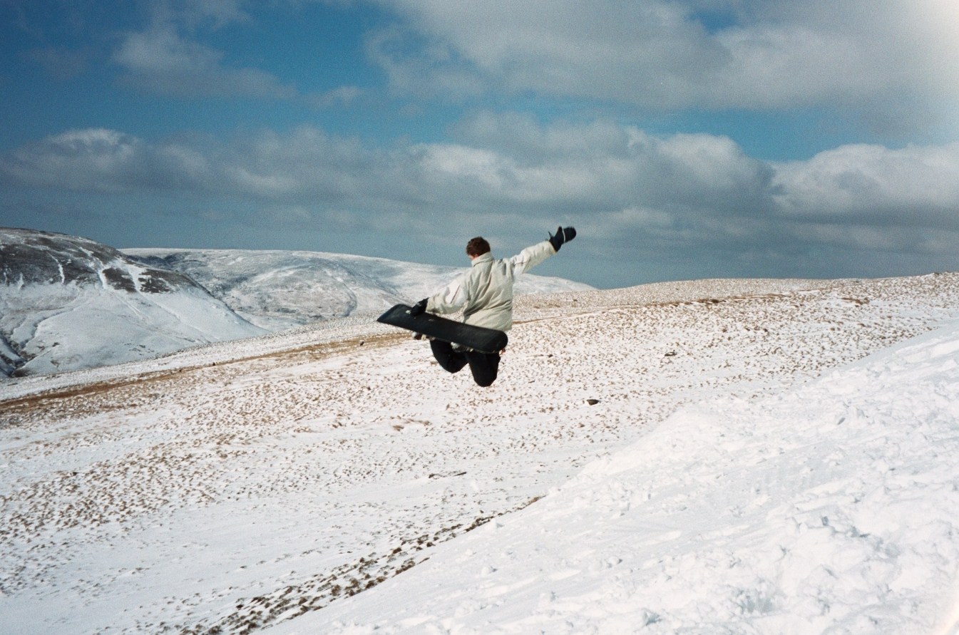 Snowboarding on Pen Y Fan, Pen-y-Fan