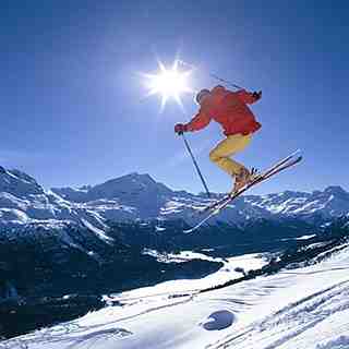 This is how we ski in St. Moritz, St Moritz