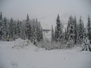New Snow, Sasquatch Mountain Resort photo
