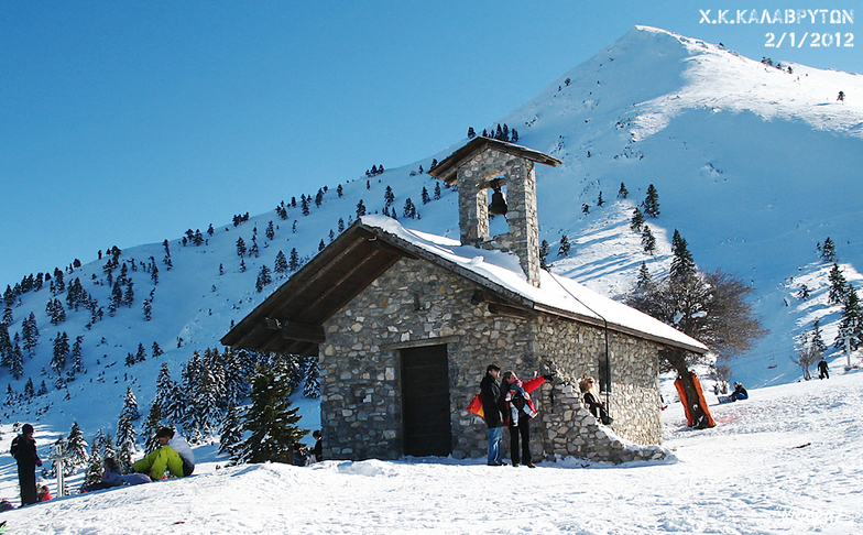 Saint Yakinthos chapel, Kalavryta Ski Resort