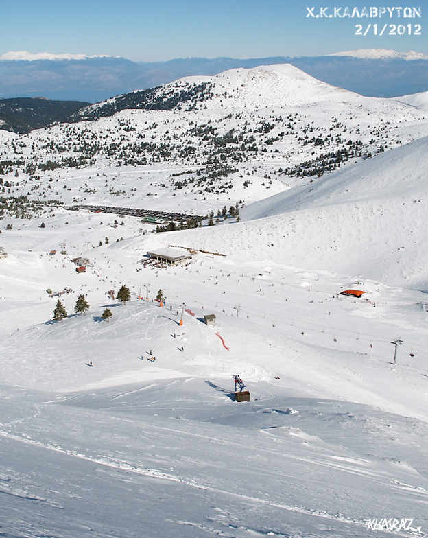 Looking @ Vathia Lakka, Kalavryta Ski Resort