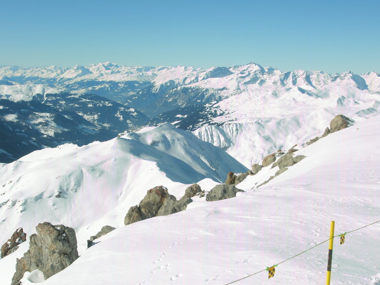 Senneflu seen from the Weissflugipfil above davos