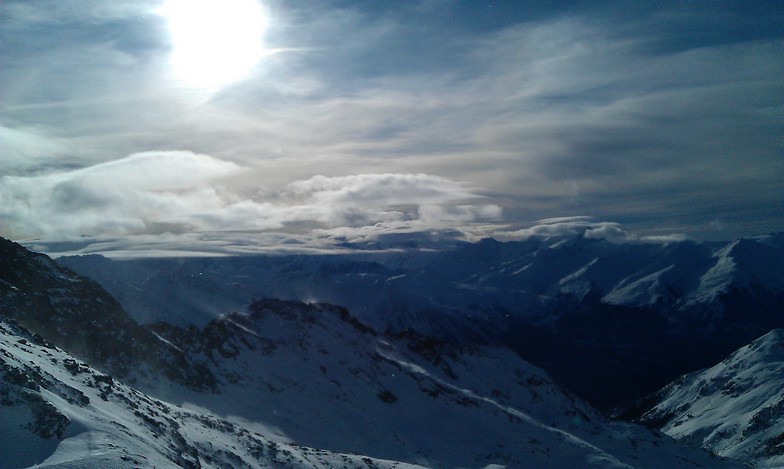 viem of mountain, St Martin de Belleville