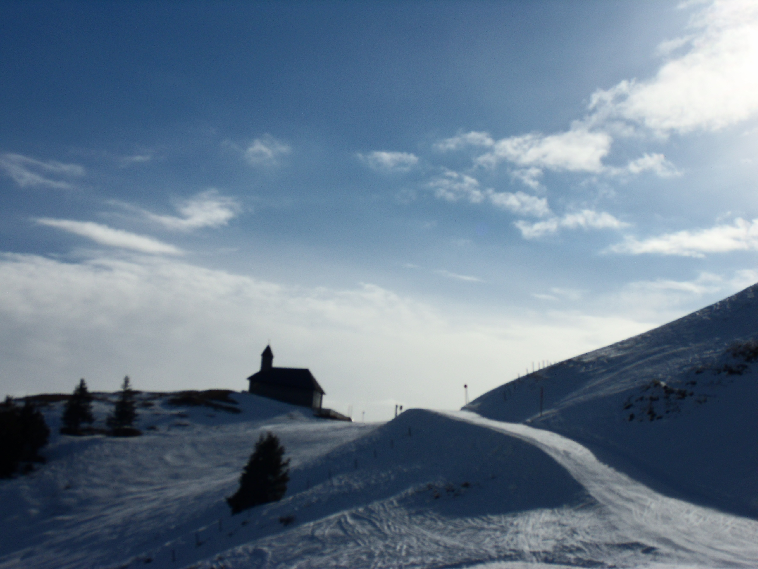 Church in between Kirchberg and Kitzbühel