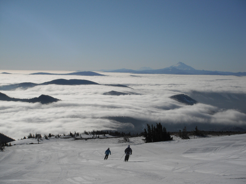 Above the clouds, Mt Hood Meadows