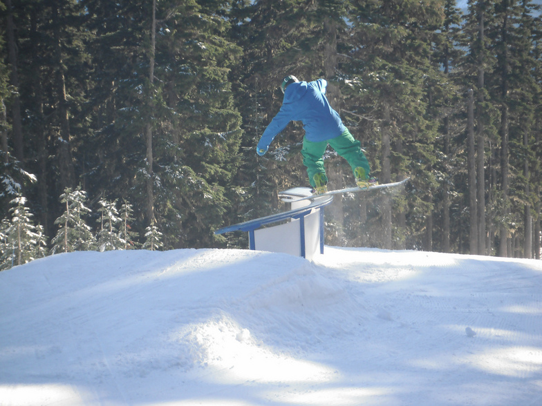 C-rail on Forest Park, Mt Hood Meadows