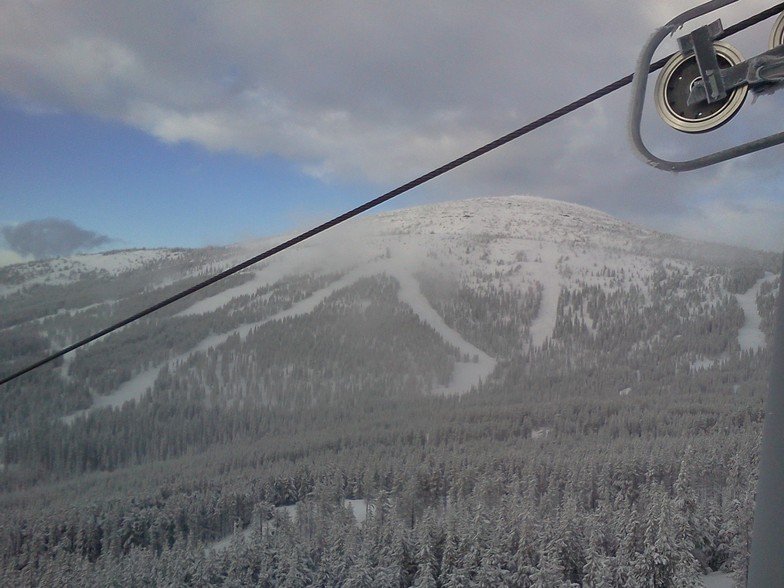 Shot of big hill, Baldy Mountain Resort