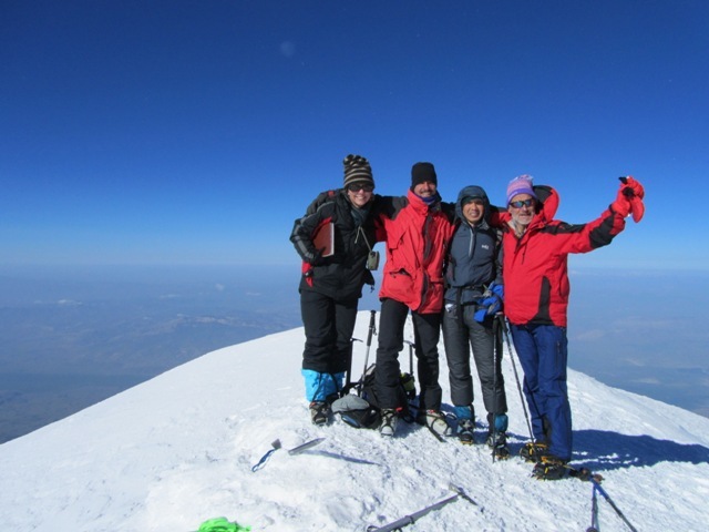 Mount Ararat summit, 5137m, Ağrı Dağı or Mount Ararat