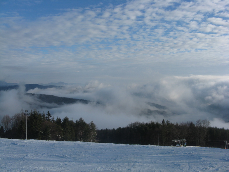 Between the clouds, Jaworzyna Krynicka