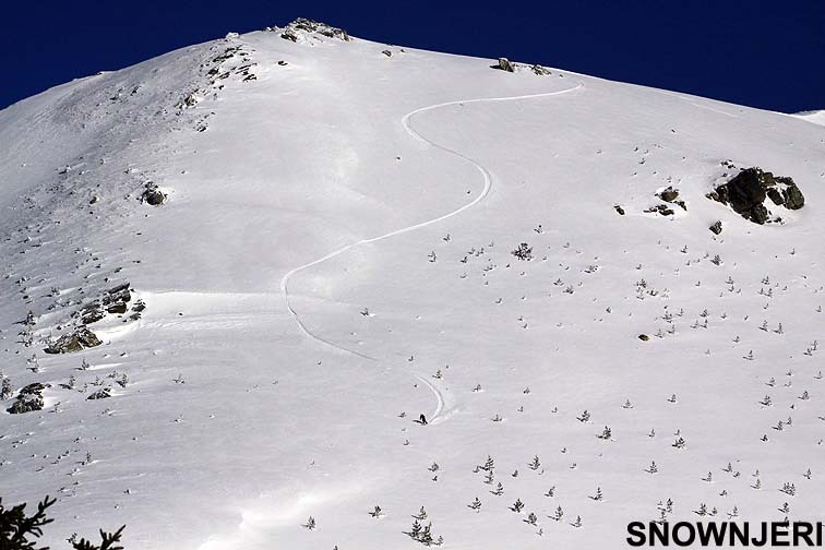 Gent Mati rides the "Karpa Kuqe" mountain, Brezovica