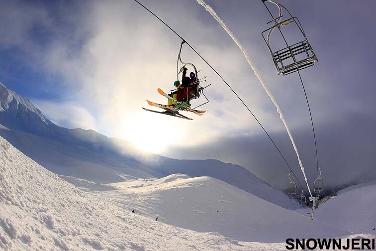Greetings from the lift, Brezovica