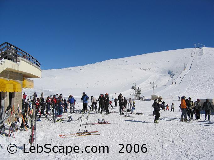Faraya,LEBANON, Mzaar Ski Resort