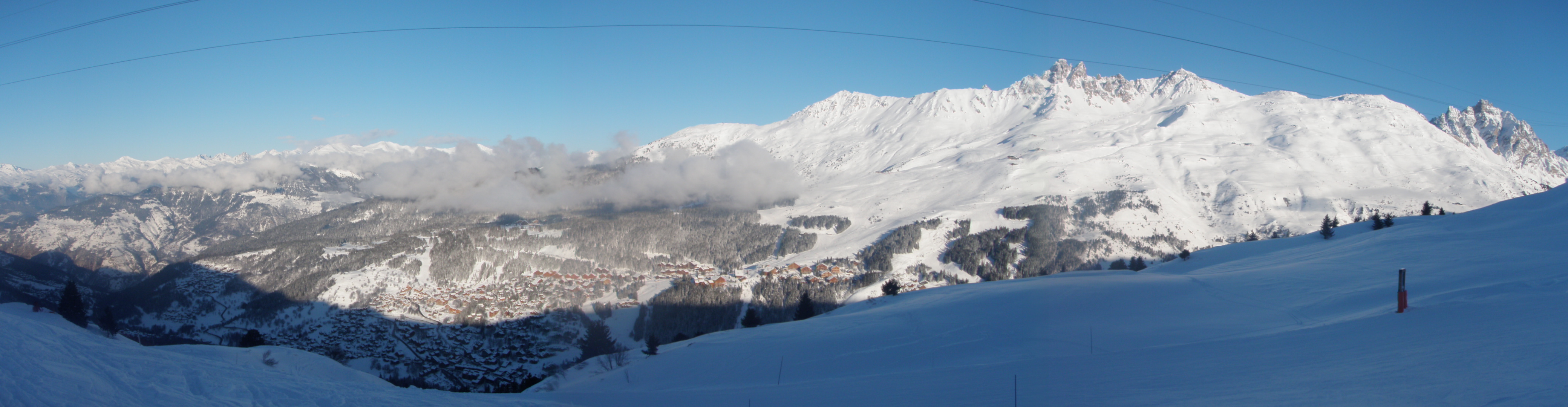 Sunny January, Méribel