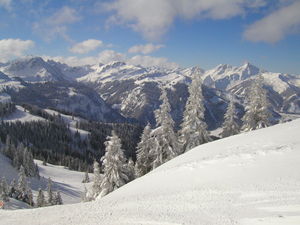 Graen / Tannheimertal with minus 21 degrees C Feb 2005, Füssener-Jöchle-Grän photo
