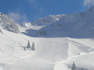 Graen / Tannheimertal with minus 21 degrees C, Füssener-Jöchle-Grän photo