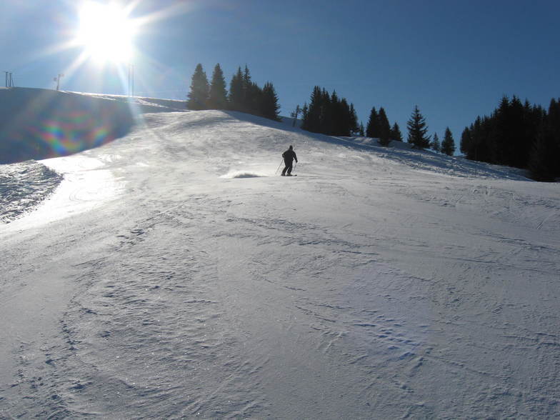 Morillon Chalet piste