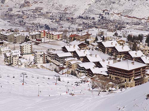 faraya resort,lebanon, Mzaar Ski Resort