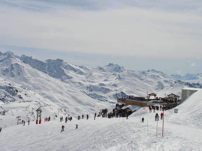 View from Saulire, Courchevel