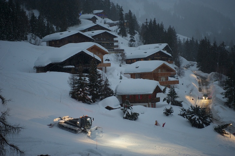 Anzère by night.