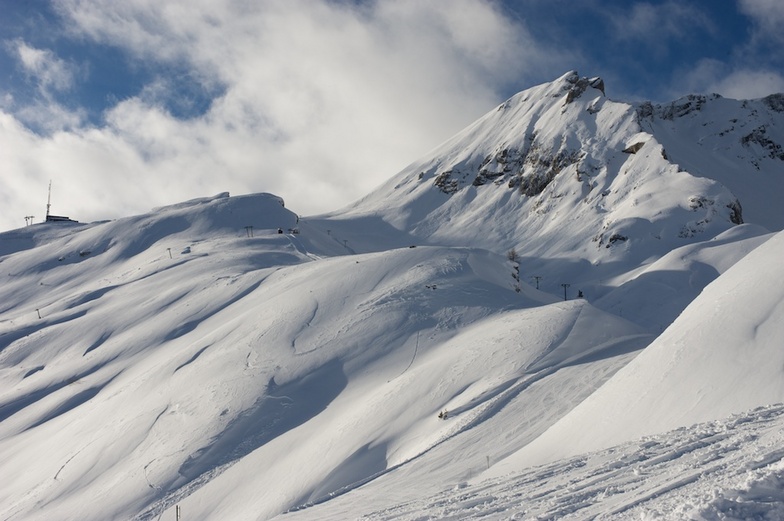 Anzère snow