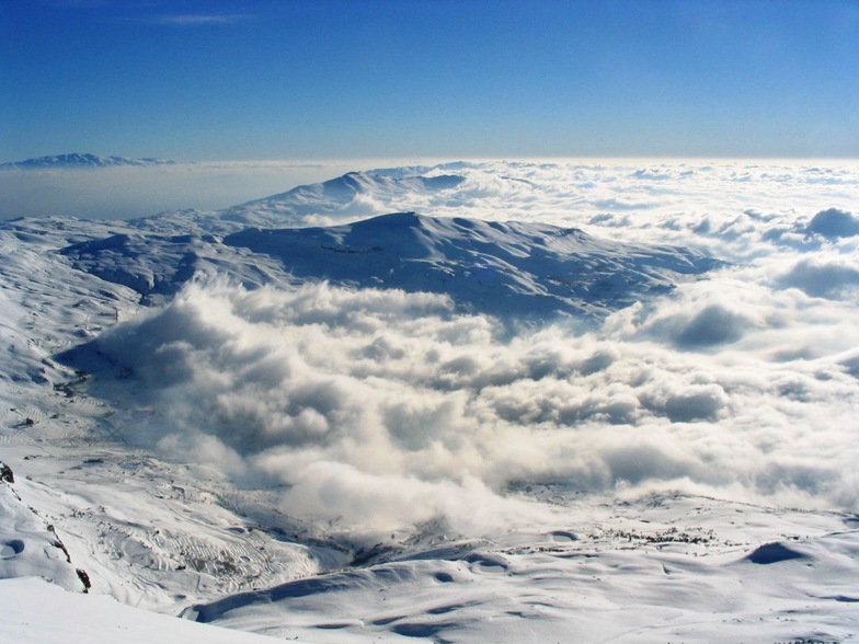 Top of Faraya resort,lebanon, Mzaar Ski Resort