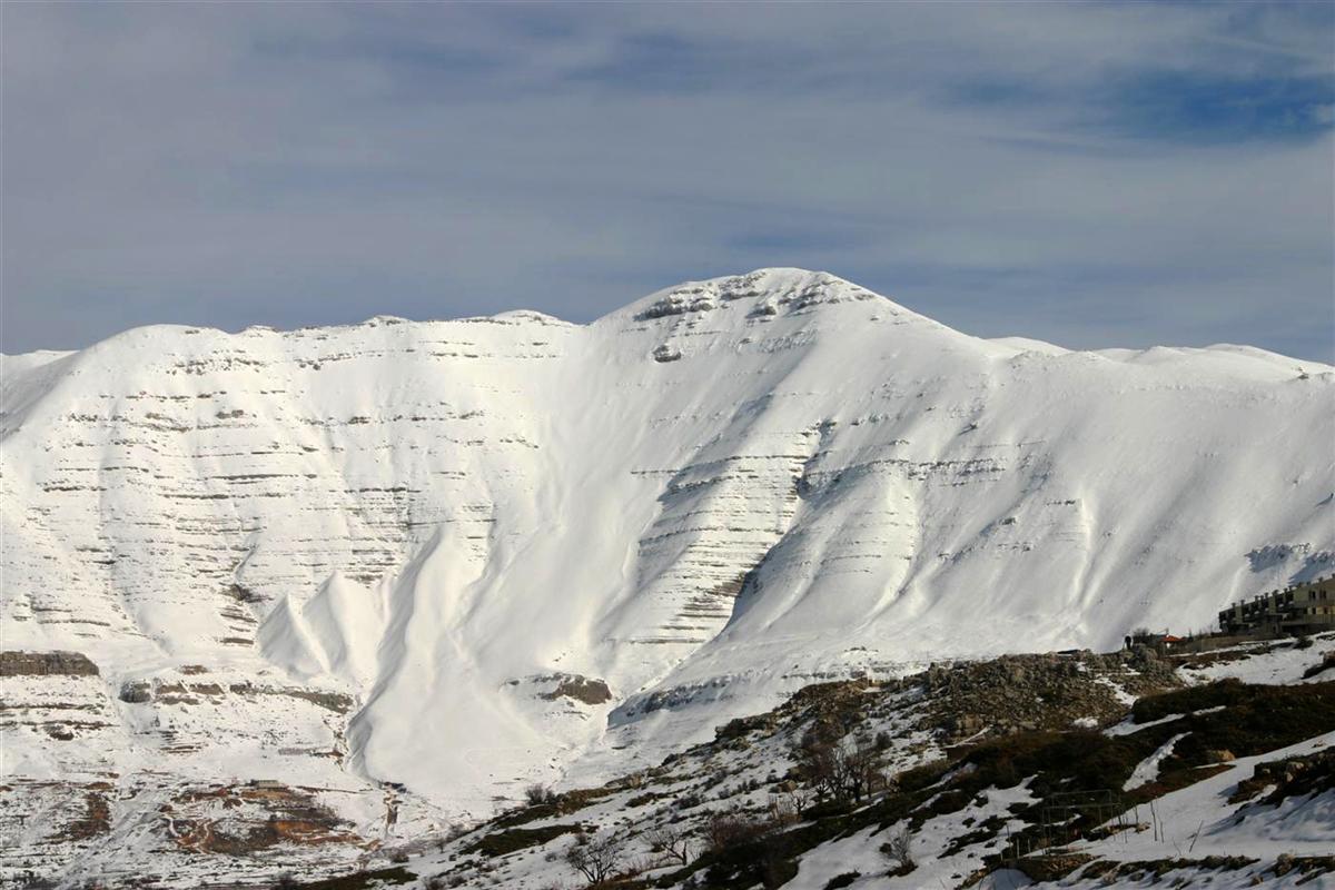 Sannine mountain,lebanon, Mzaar Ski Resort