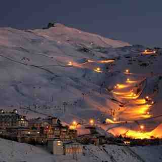 Ski nocturno, Sierra Nevada