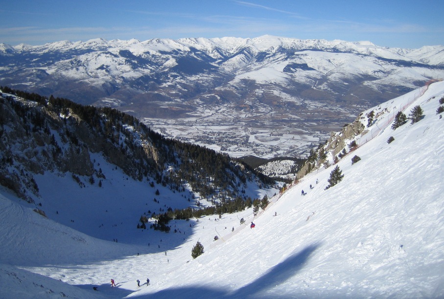 Vista de Puig-Cerdà desde Masella