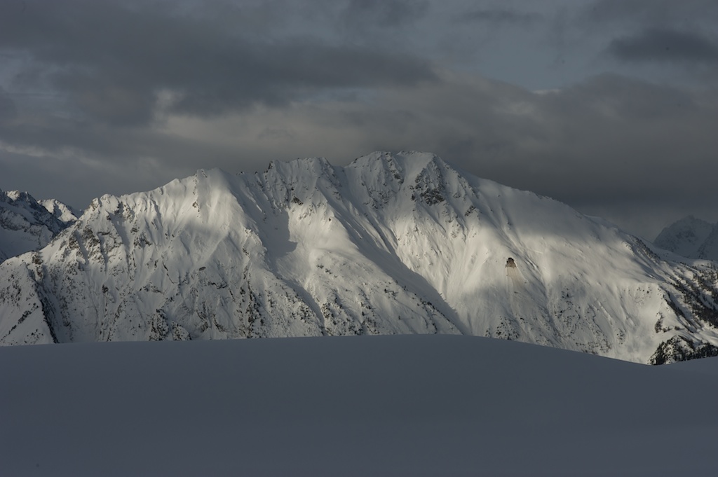 Le Catogne viewed from Bruson