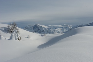View from Bruson photo