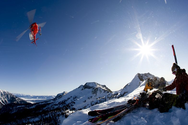 Heli in the Valhallas, Snowwater Lodge