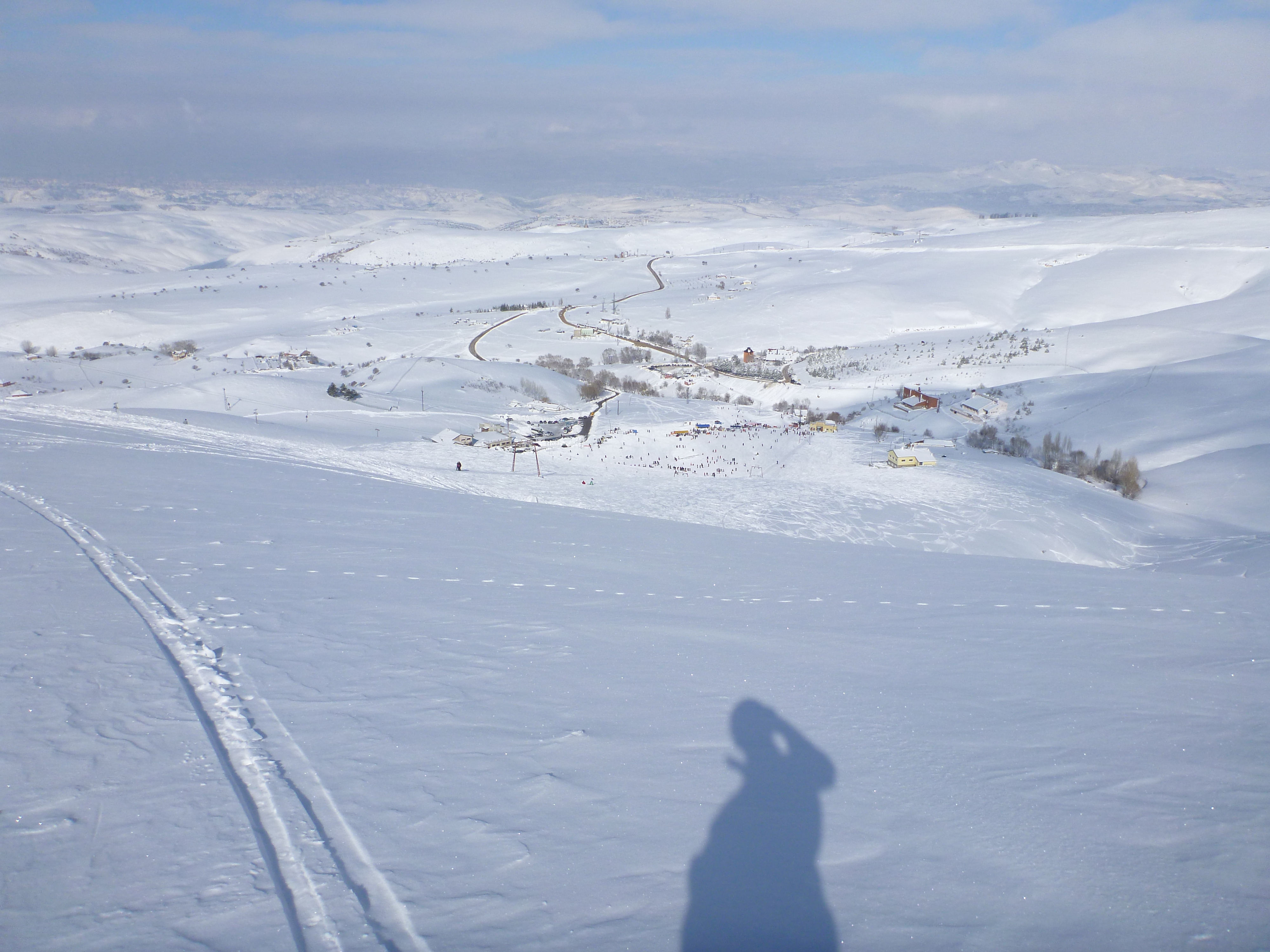 View from the top, Elmadağ