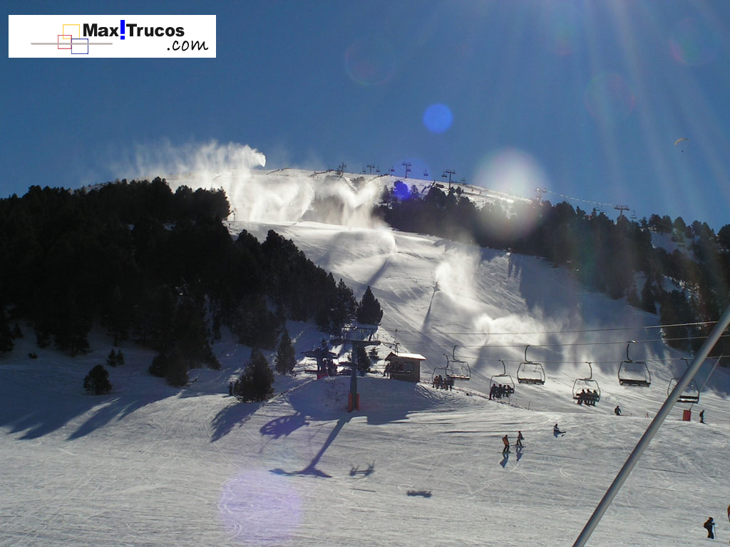 Snowmaking Soldeu El Tarter, Grandvalira El Tarter