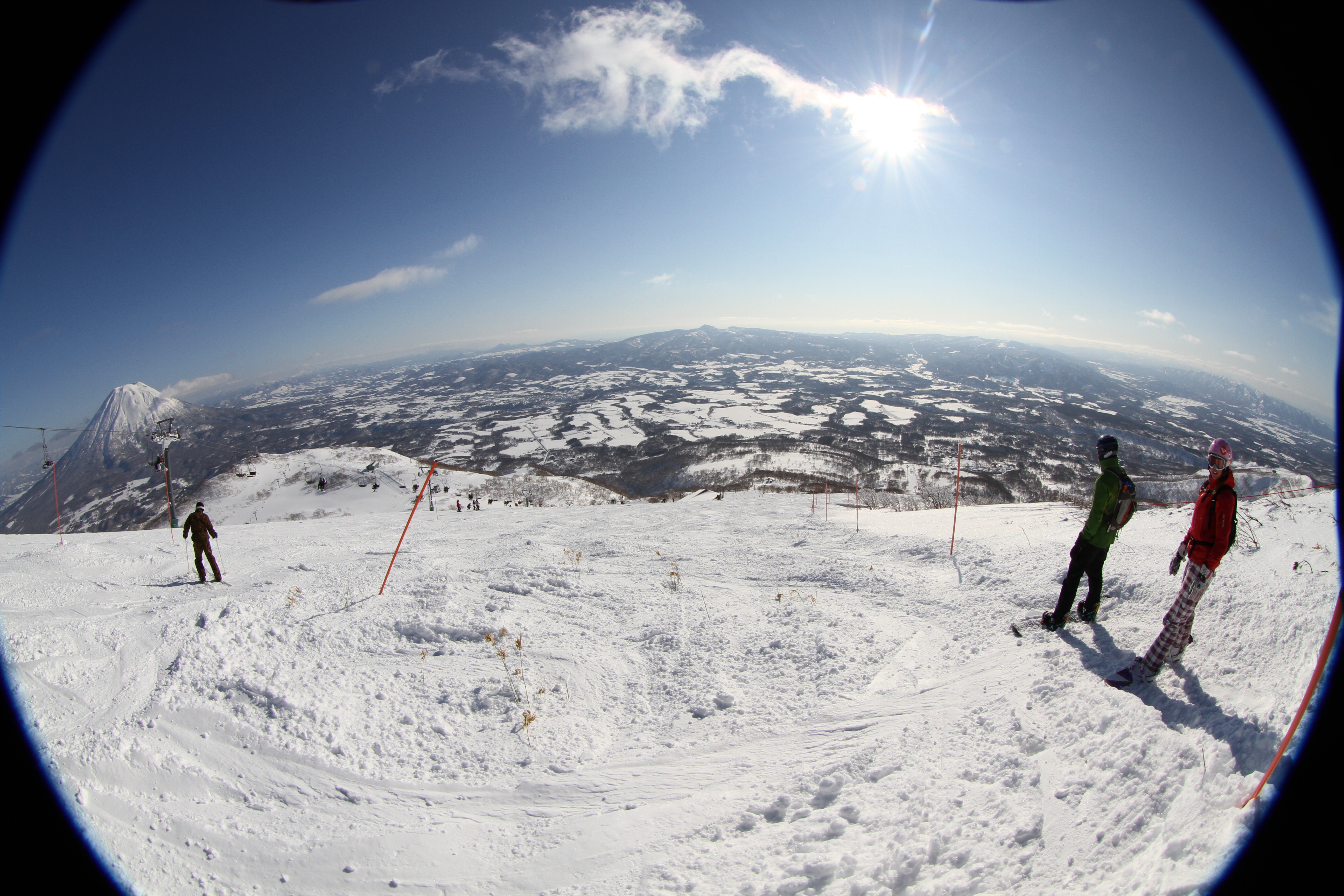 A different take on Mt Yotei, Niseko Annupuri