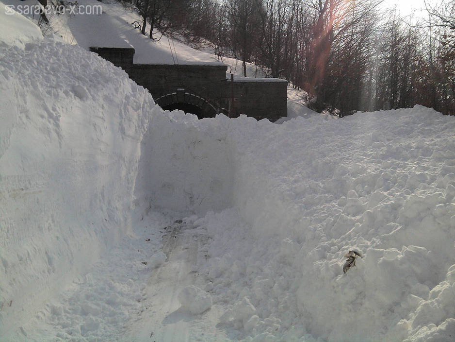 Bradina tunel, Bjelašnica