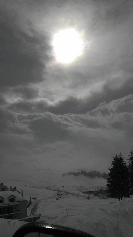 The Cedars on a sormy morning