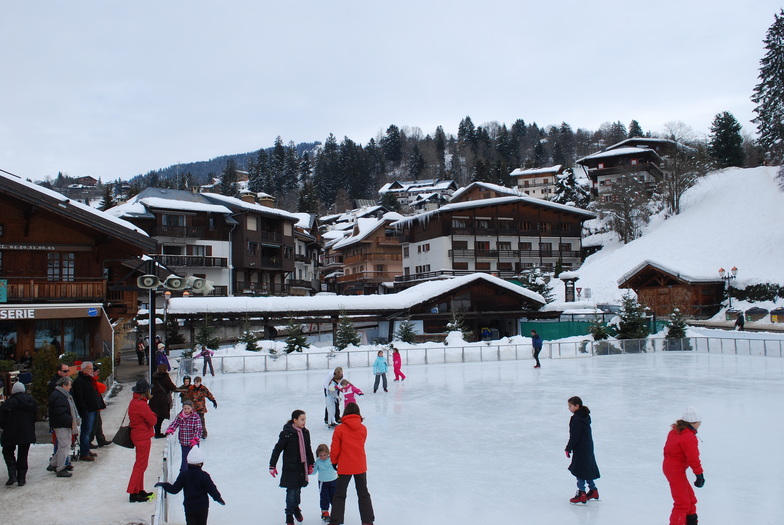 Ice skating, Megeve