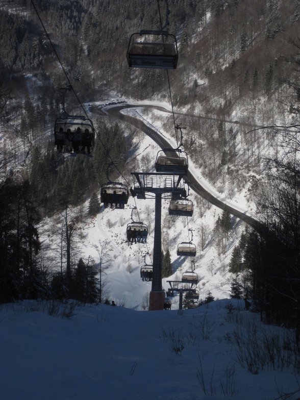 chairlift at Ahornbühl, Feldberg