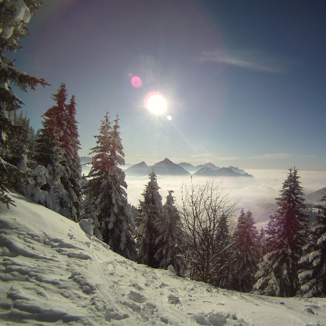 View from Bernex to the west